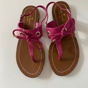 Kate Spade Pink Thong Sandals